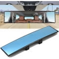 thumbnail image 1 of 12Inch Anti-glare Rear View Mirror Universal Wide Angle Interior Rear View Mirror Eliminate Blind Spots for Most Cars Truck Vehicles 300mm, 1 of 5