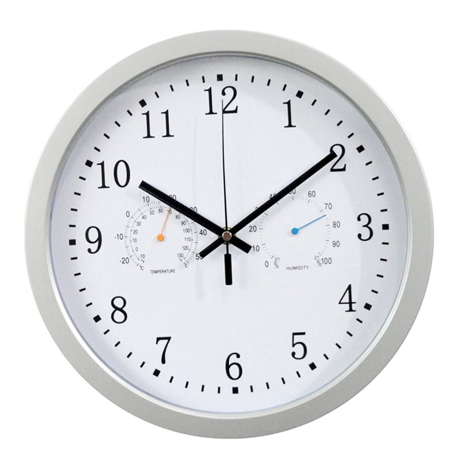 12Inch Clock Automatic Time Adjustment Scanning Radio Controlled Clock