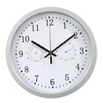 thumbnail image 1 of 12Inch Clock Automatic Time Adjustment Scanning Radio Controlled Clock Temperature Hygrometer Wall Clock Quiet Design, 1 of 6