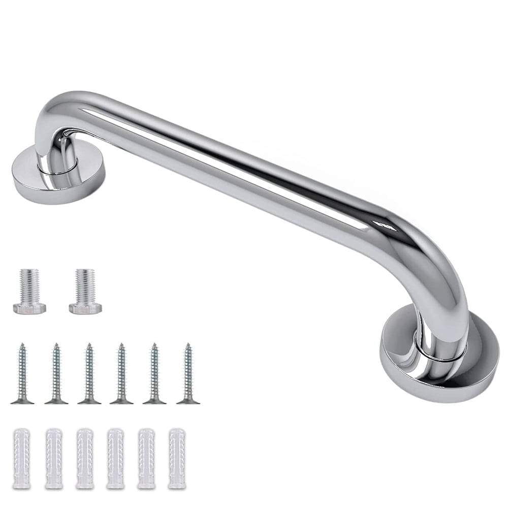 12Inch Grab Bar for Bathtubs - Handicap Bathroom Safety Rail