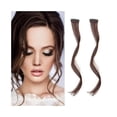 thumbnail image 1 of 12Inch Synthetic Elegant Curly Wave Clip-In Side Bangs Long Hair Extensions Wig, 1 of 6