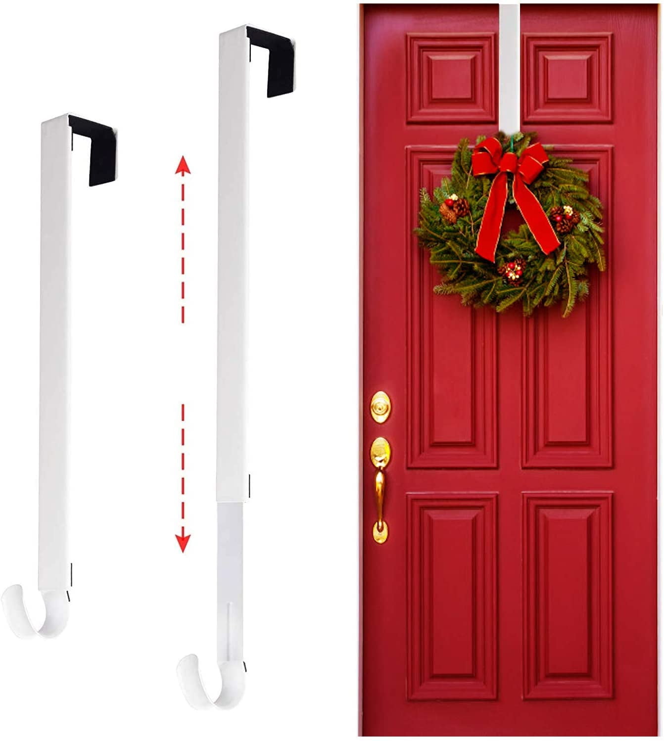 12Inch Wreath Door Hangers, 1525''Metal Wreath Hooks Over The Door