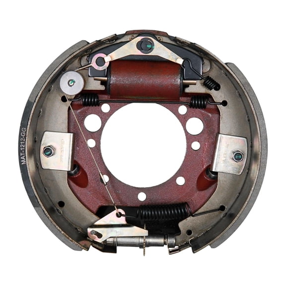 12K-16K Hydraulic Trailer Brake Assembly, 12.25x5", 7-Bolt Mount, Right Hand, Passenger Side, for 12000-16000 lb Axles