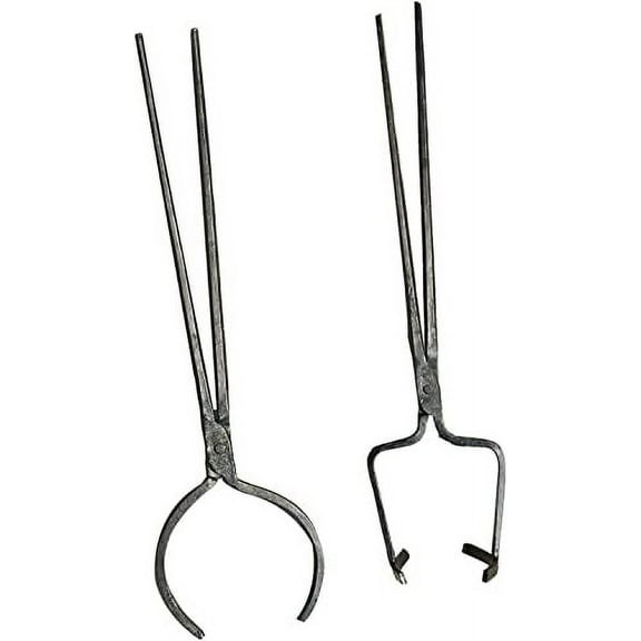 12KG/16KG Crucible Tongs for Melting Metal, Foundry Tools for Crucibles Pouring and Lifting - Heavy Duty Clamp Pliers Holder 24''