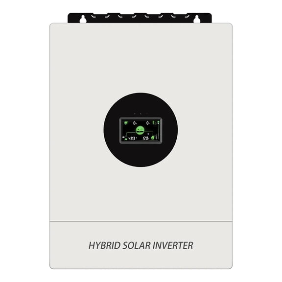 12KW 48V Hybrid Solar Inverter | Split Phase 120V/240V Dual MPPT Charge Controllers 160A Parallel Operation Capable