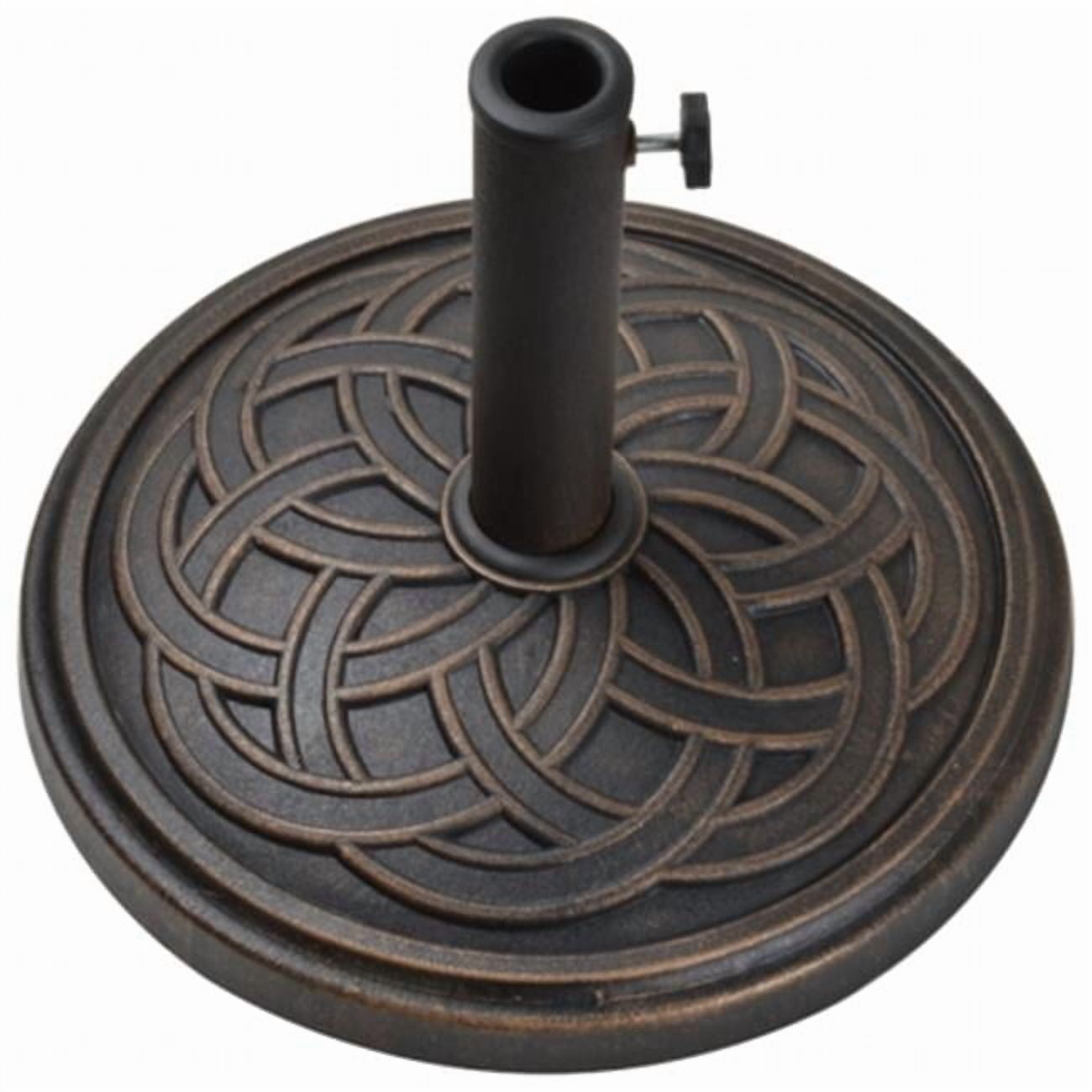 12Kg Gaelen Umbrella Base - Antique Bronze