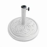 12Kg Gaelen Umbrella Base - White