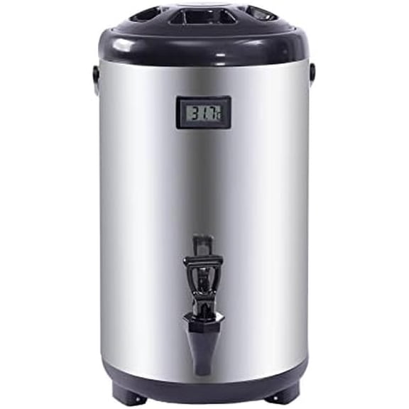 12L/ 3.17Gal Insulated Beverage Dispenser,Thermal Hot & Cold Drink Dispenser Coffee Milk Airpot Beverage Dispenser,for Cafes, Buffets, Offices, Hotels$$Home Decor, Kitchen, & Other