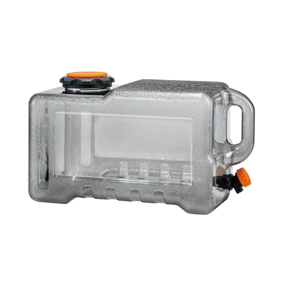 12L Camping Water Jug with Spigot, Portable Outdoor Water Container, PC Tank