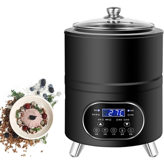 12L Commercial Yogurt Fermentation Machine,with Timing & Temperature Control,360° Constant Temperature Fermentation For Homemade Yogurt Natto Rice Wine