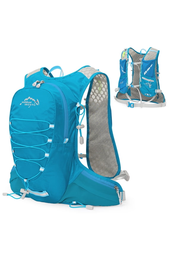 12L Cycling Hydration Backpack Lightweight Riding Vest Pack Backpack for Running Camping Hiking Mountaineering