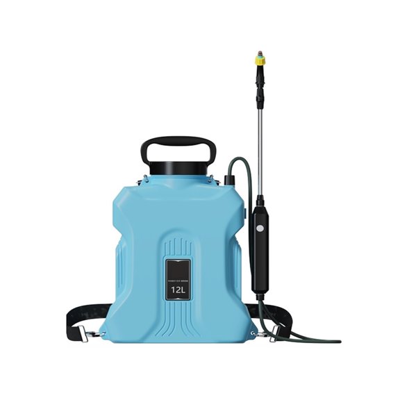 12L Electric Sprayer Back Irrigation Sprayer, Rechargeable Agricultural Gardening Tool High Pressure Atomizing Sprayer Tool ,Effortless Operation