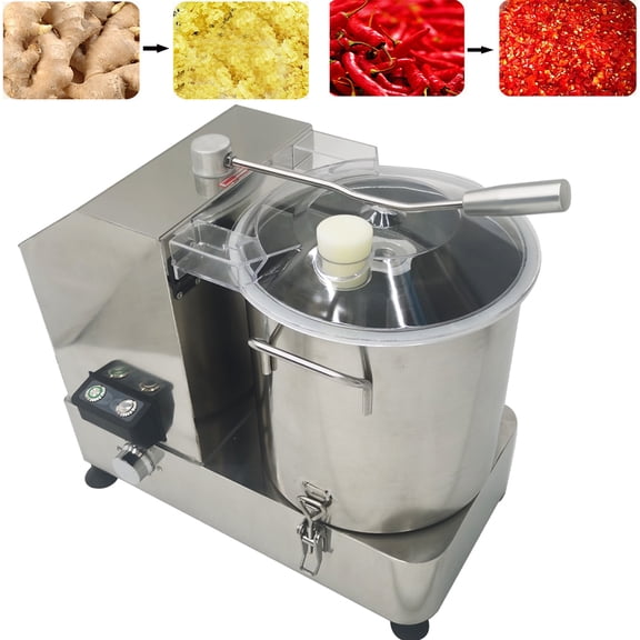 12L Meat and Vegetable Blender Food Shredder Stainless Steel Electric Food Processing Machine 110V 2000W