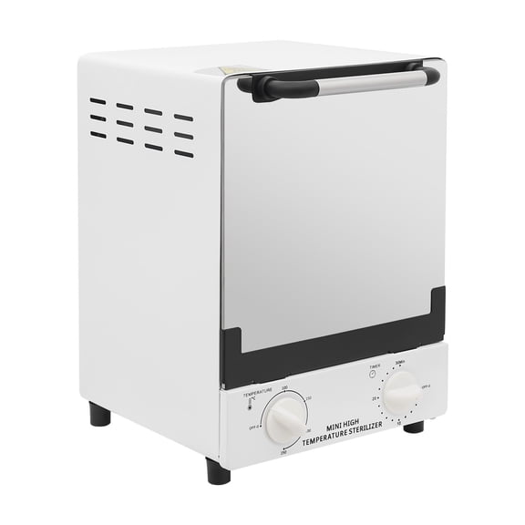 12L Tabletop Sterilizer for Nail Tools Multi-Function Nail Tool Cleaning Sterilizer Cabinet with Temperature Control & Timer for Salons, Labs & Home, 1000W 110V