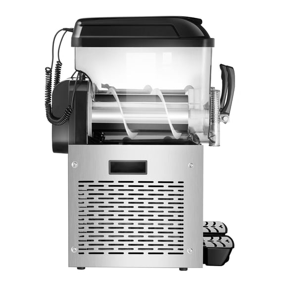 12Lx2 Stainless Steel Frozen Drink Maker, Commercial Slushie Machine for Restaurant Party