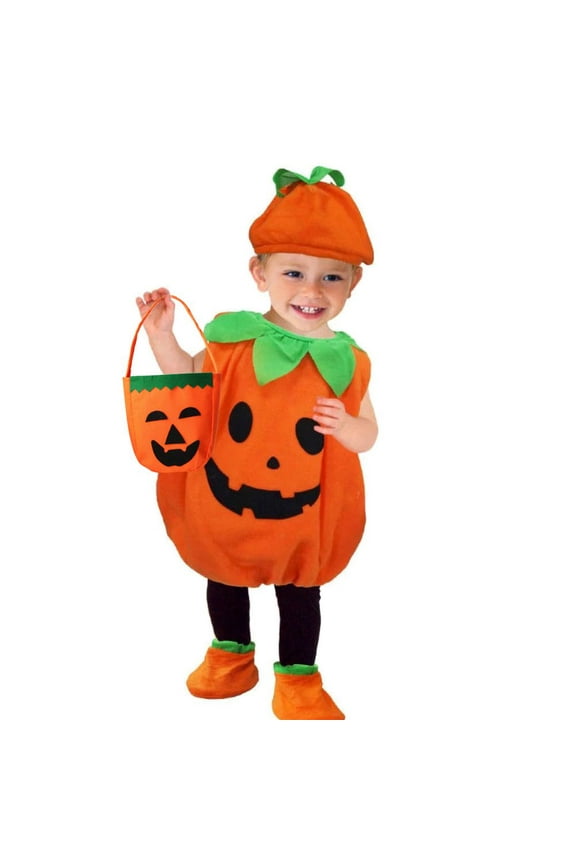 12M-10T Toddler Kids Halloween Costumes With Hat, SILVERCELL Little Boys Girls Sleevelss Jumpsuits Fancy Party Clothes