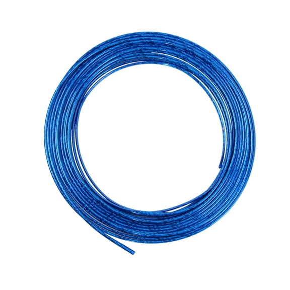 12M PVC U-Shaped Car Door Guard Trim, Flexible Protective Molding for Hoods & Auto Decoration