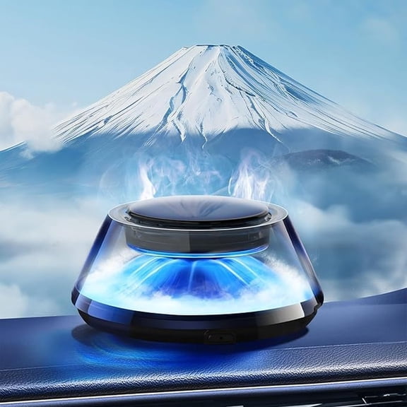 12ML Smart Car Aroma Diffuser With Light, Spray Mode Humidifier Device, Ambient Interior Decoration Diffuser, Adjustable Mist Car Air Freshener, Driving Atmosphere Enhancing Accessory