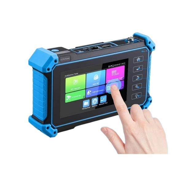 12MP IPC Tester 8MP/AHD/CVI/TV/SDI CCTV Tester With VGA Input 5.4in CCTV Monitor For IP Camera Tester CFTV Tester