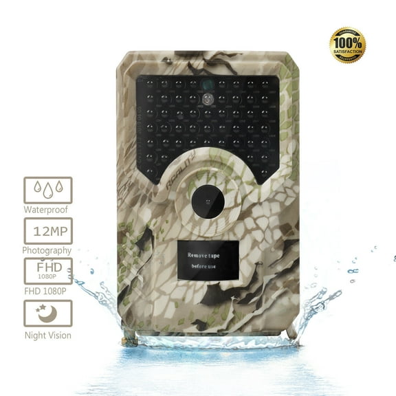 12MP Trail Camera Wildlife Hunt Game Night Vision Motion Activated Scouting Cam