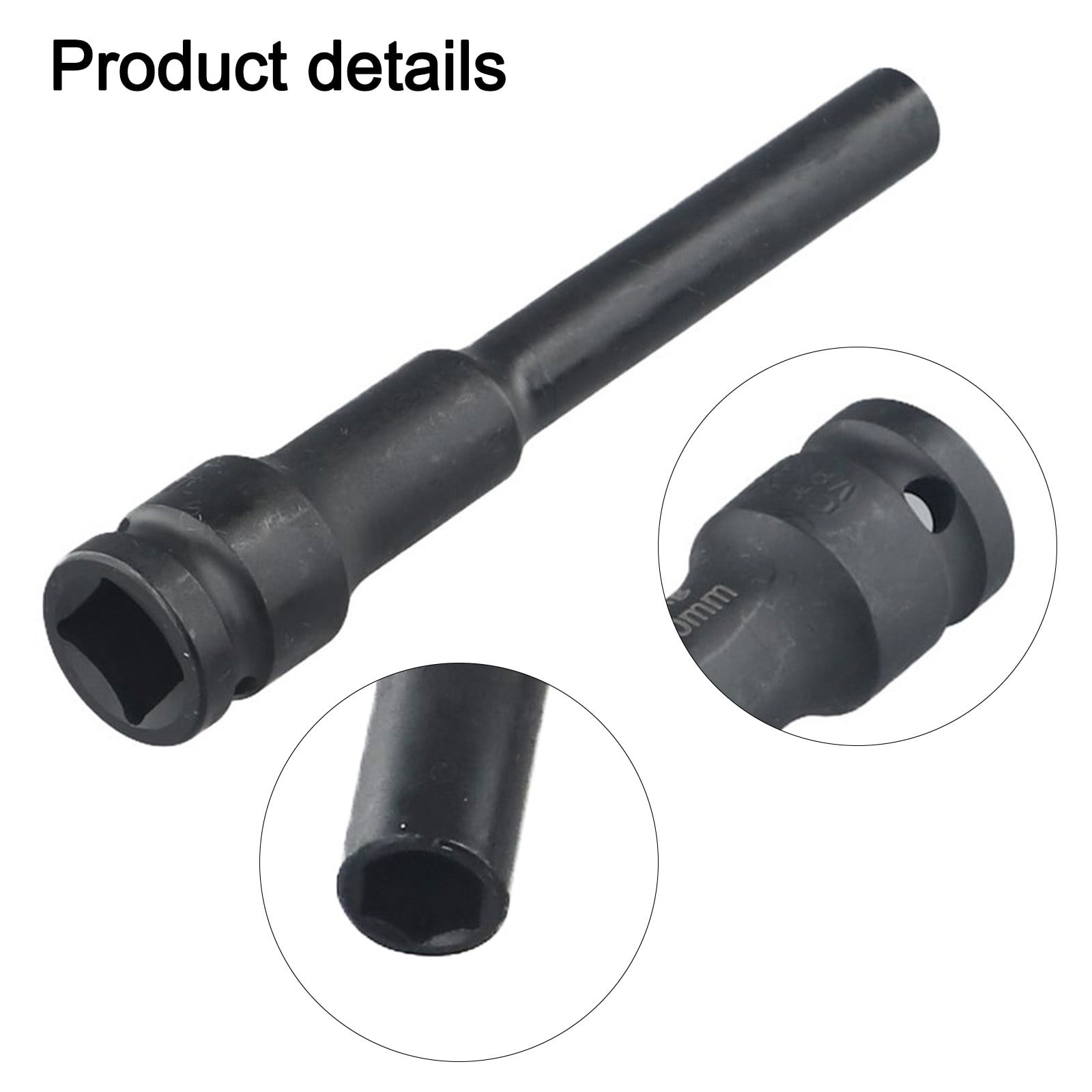 12Mm Drive Wrench Socket Set Range Of Head Sizes Thin Wall Design 17+19 Fangkenuo