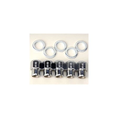 Weld Racing 12mm x 1.5 Lug Nuts w/ Centered Washers (5pk)