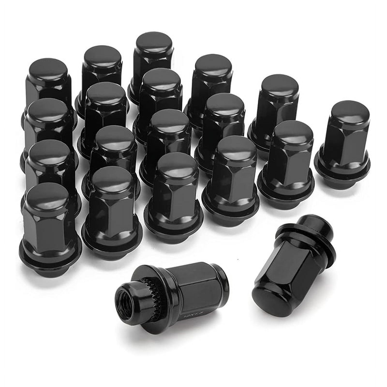 12Mmx1.5 Wheel Lug Nuts for 4 Runner Cruiser, Fit for Most 5 Lug 6 Lug Factory Wheels
