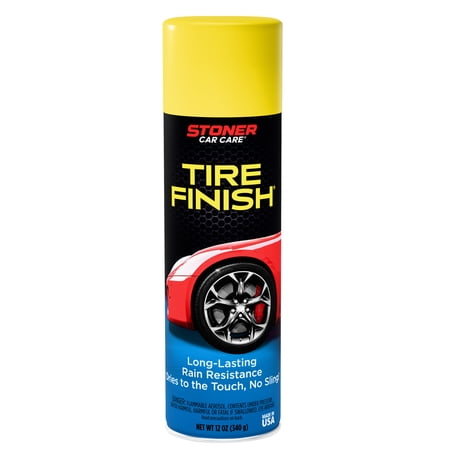Stoner Car Care 91094 12-Ounce More Shine Tire Finish Non-Greasy Spray Enhances and Restores Your Tires Natural Color, Pack of 1