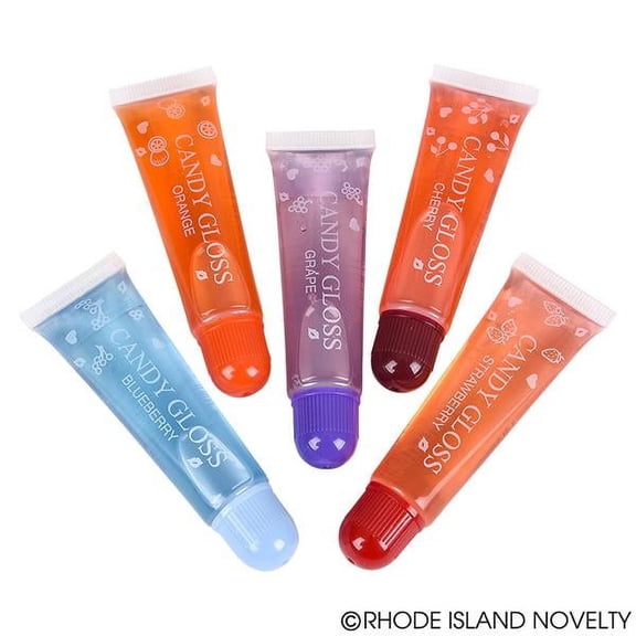 12PC, 3.25" CANDY LIP GLOSS