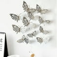12PC 3D Hollow Butterfly Wall Décor 3 Sizes Butterfly Decor Hollow