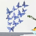 12PC 3D Hollow Butterfly Wall Décor 3 Sizes Butterfly Decor Hollow