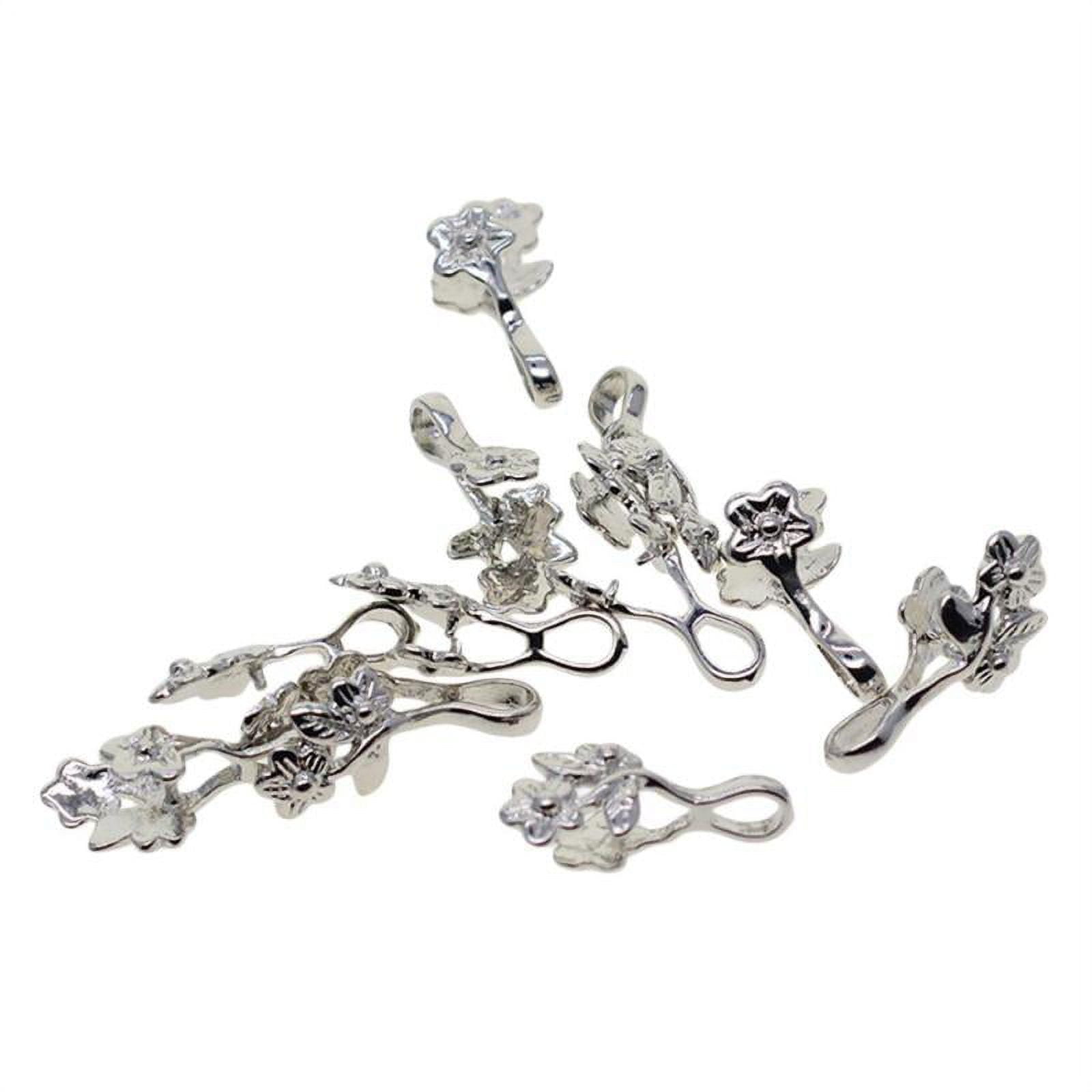 96Pcs Necklace Clasp Magnetic Jewelry Locking Clasps And Closures Bracelet  Extender For Necklaces, (Silver & Gold)