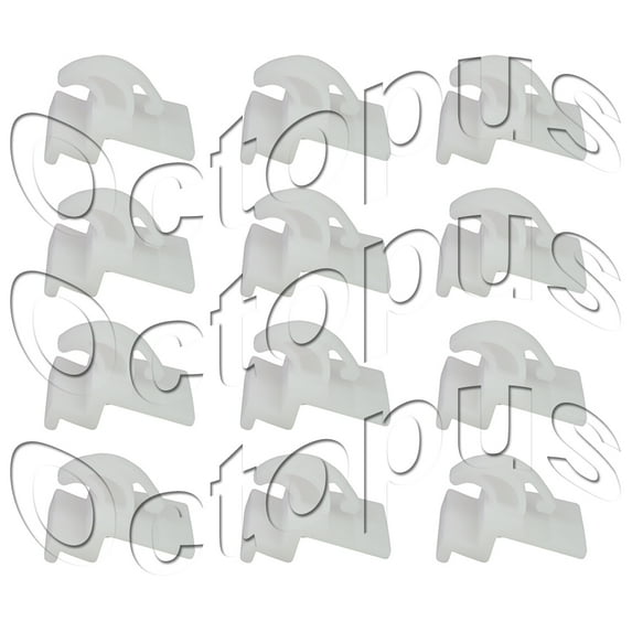 12PC FITS Frigidaire Range Oven Front Drawer Glide, AP2121517, PS434226, 3051162