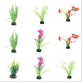 thumbnail image 1 of 12PC Fish Tank Accessories Aquarium Decorations Small Tank Decor Artificial Plants, Aquarium Decoration Accessories, Artificial Fish Tank Decor for Aquarium, 1 of 7