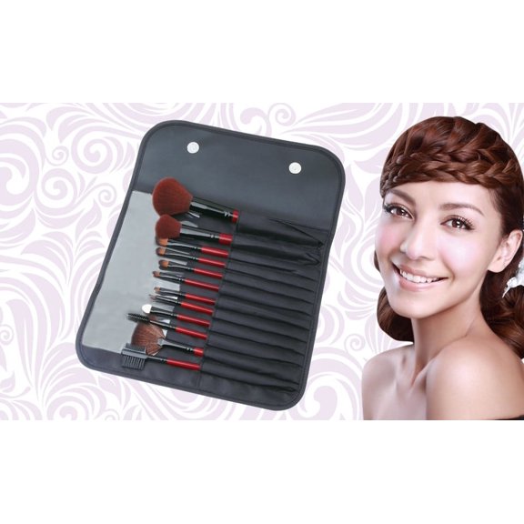 12PC MAKEUP BRUSH SET