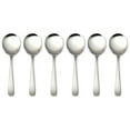 thumbnail image 1 of 12PC Soup Spoons Round 18/0 Stainless Steel Bouillon Rice Flatware Table Dinner, 1 of 4