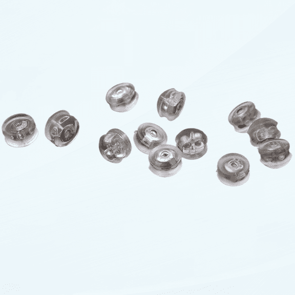 12PCS 18K Multi Color Secure Earring Backs for Studs, Silicone Earring Backs Replacements for Studs Earrings, Non-Irritating Hypoallergenic Earring Backs for Adults & Kids (Multicolor))