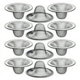 thumbnail image 1 of 12PCS 2.125Inch Top / 1Inch Basket- Mesh Sink Drain Strainer Hair Catcher for Bathroom Sink, Utility, Slop, Laundry, RV, 1 of 6