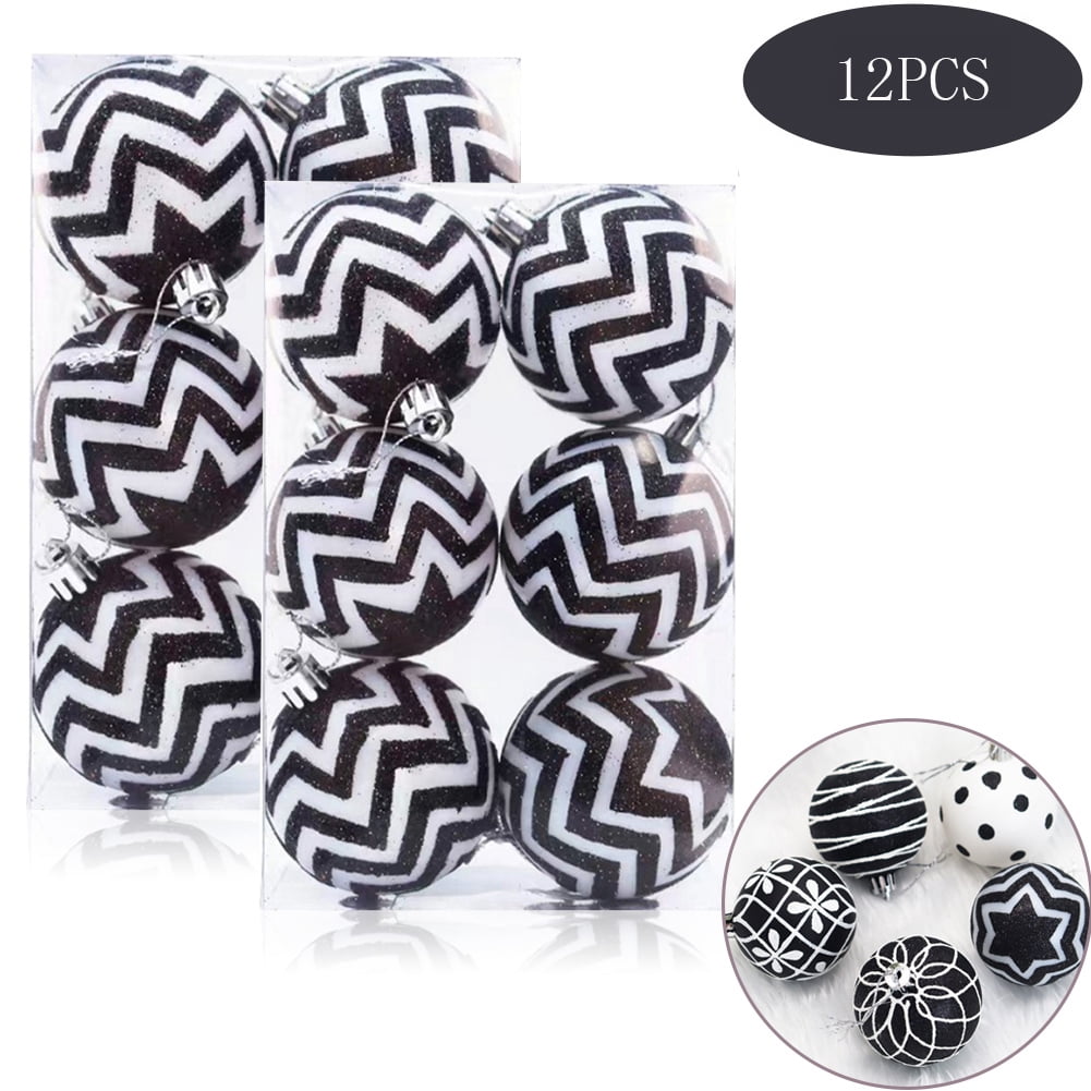 Black - Handmade Christmas Ornament Ball Hanging 10 main image 1