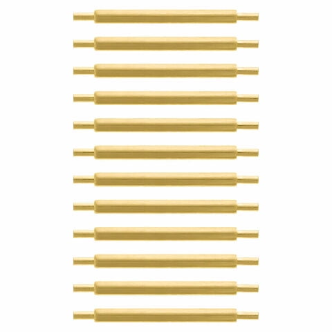 12PCS 20MM SUBMARINER & GMT SPRING BARS FOR ROLEX 20MM GOLD PLATED