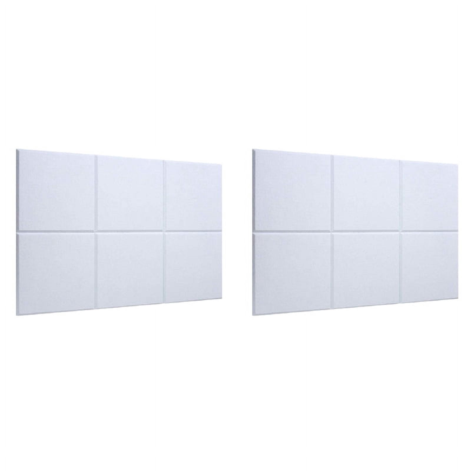12PCS Acoustic Absorption Panel 12inch x 12inch x 0.4inch Sound Proof Padding for Bass Isolation for Acoustic