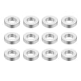 thumbnail image 1 of 12PCS Aluminum Spacers, 1/2 x 1 Metal Spacers Aluminum 1/4 L Spacer Screw Standoff Round Unthreaded Standoff Bushing for 5/16inch Screw Bolts, Silver, 1 of 6