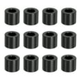 thumbnail image 1 of 12PCS Aluminum Spacers, 3/8" x 3/4" Metal Spacers Aluminum 5/8" L Spacer Screw Standoff Round Unthreaded Standoff Bushing for 3/8inch Screw Bolts, Black, 1 of 6