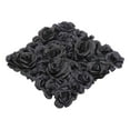 thumbnail image 1 of 12PCS Artificial Flowers Decoration, Flower Wall Panels, Black Flowers Wall, Stage Background Artificial Flowers Decoration, Silk Rose Flower Panels, Use for Party, Anniversary, 1 of 17