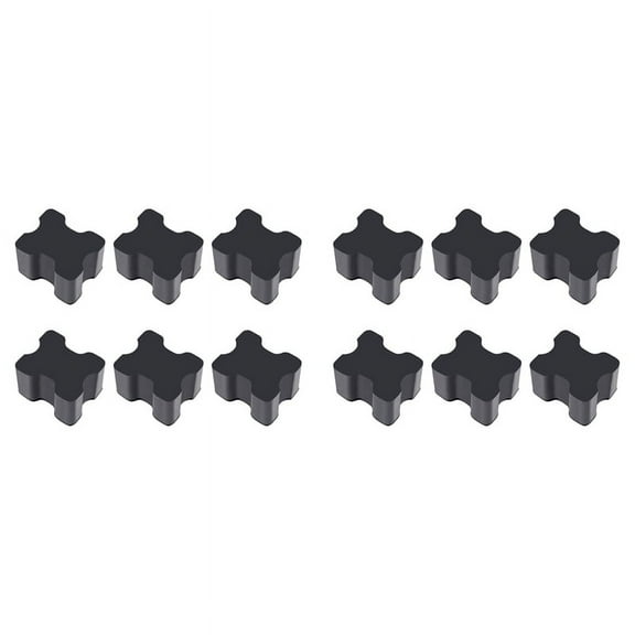 12PCS Car Coil Spring Spacers, Heavy Duty Rubber Coil Spring Booster for 1Inch to 1.5Inch Coil Spring Lift