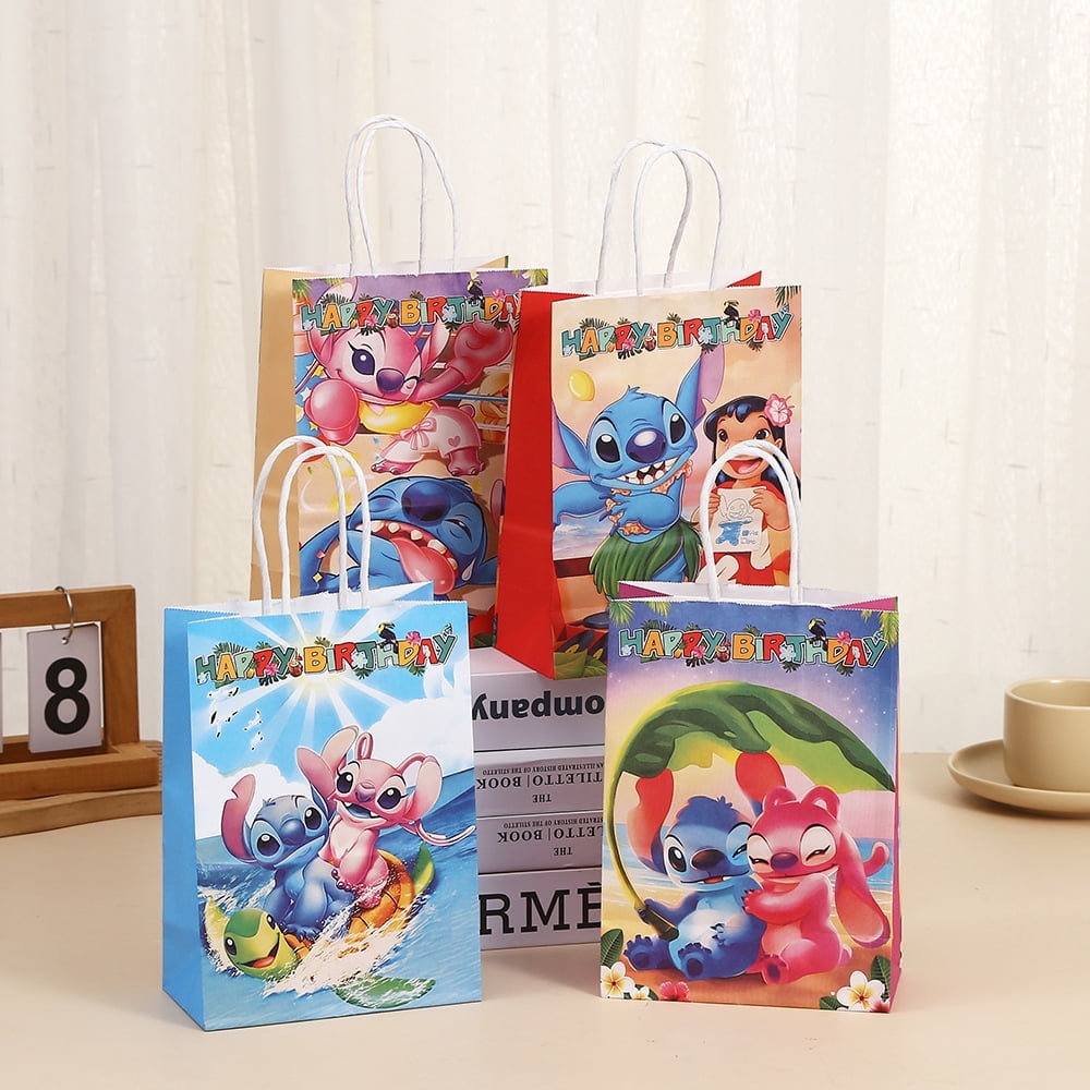 12 Pack Building Block Gift Bags – Christmas & Birthday Party Treat Bags For Kids, Teens – Paper Bags With Handles, 5 Styles - View #11