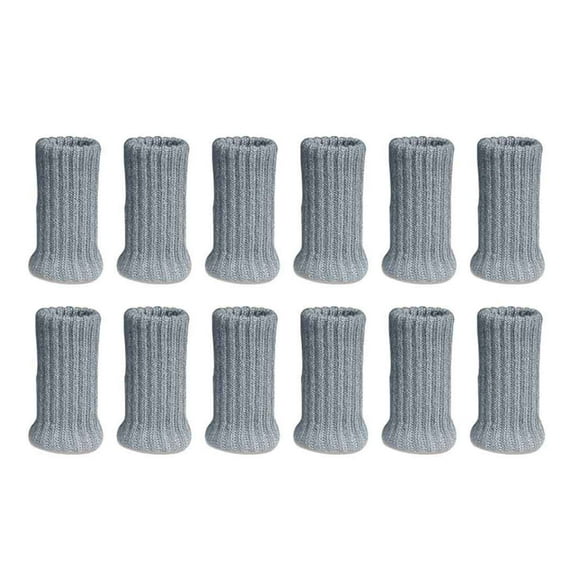 12PCS Chair Leg Socks High Elastic Non Furniture Pads Set for Home Textile Storage Floors and Reduces Noise 12PCS