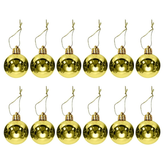 12PCS Christmas Ball Ornaments - Holiday Decor, Christmas Ball Ornaments Shatterproof Christmas Decorations Christmas Tree Wedding Party Decorations Ball