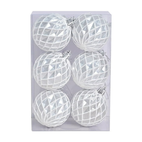 12PCS Christmas Ball Ornaments Set 2.36 Inch Shatterproof Xmas Tree Hanging Decorations Bulk for Large Christmas Trees Holiday Wreath Garland Party Festival Event Home Indoor Outdoor Decor