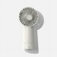 thumbnail image 1 of USB Mini Handheld Fan Speed Adjustable Rechargeable Portable Fan Max 10 hours 4.1Inch White, 1 of 5